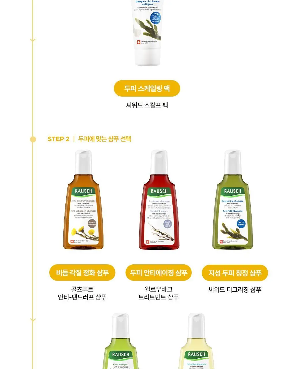 [모발영양SOS헤어팩]라우쉬 위트점 너리싱 팩 100ml 상세페이지 11